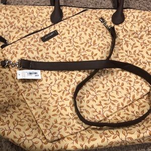 Longaberger Homestead Bag N Bag comes with a tote and crossbody bag